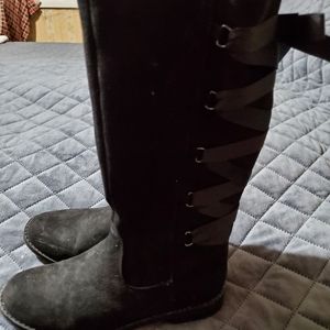 Girls New Black Boots by Circus,Size 1 Super Cute!
